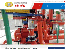 Tablet Screenshot of pcccviethung.com